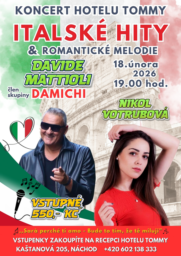 Italské hity - Hotel Tommy