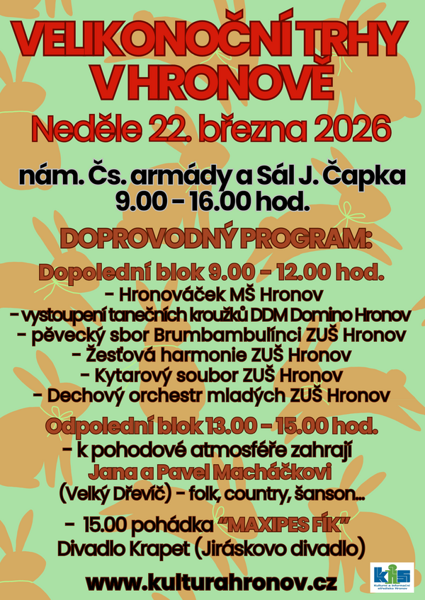 Velikonoční trhy v Hronově