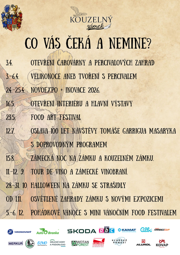 Kouzelný zámek 2026