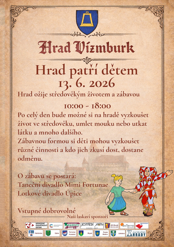 Vízmburk - Hrad patří dětem