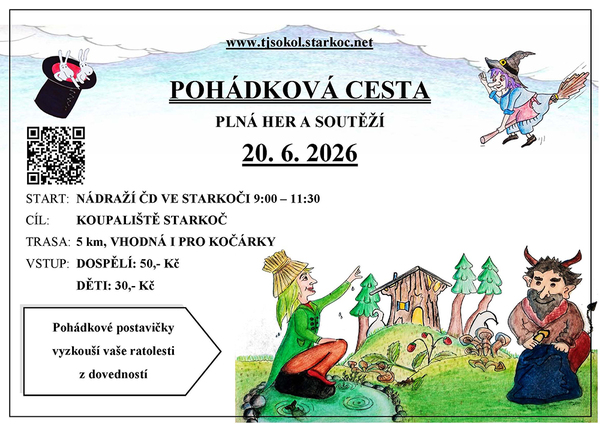 Pohádková cesta Starkoč 2026