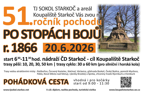 Po stopách 1866 Starkoč 2026