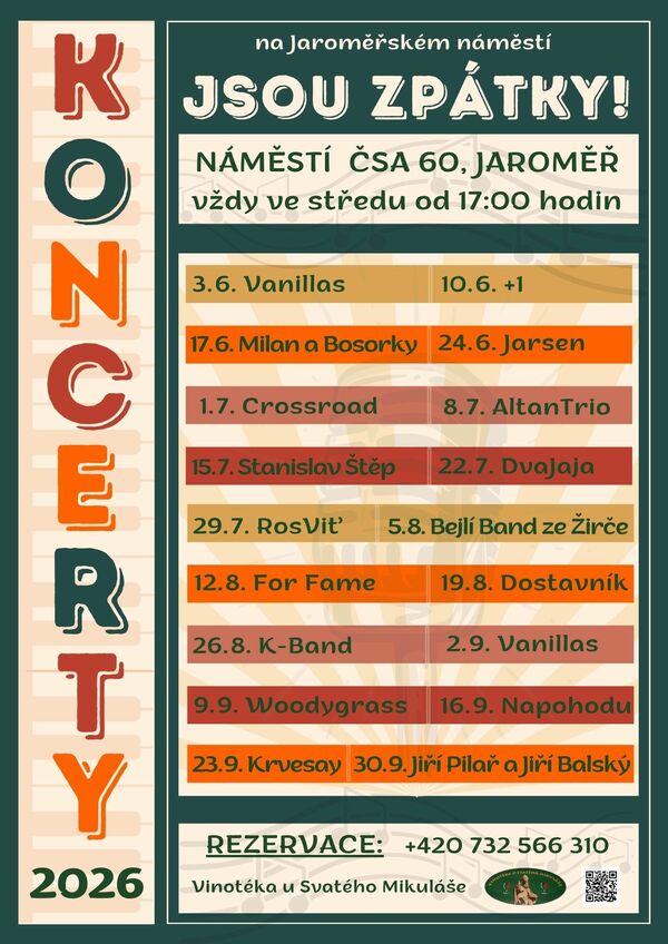 KONCERTY NA PODSÍNI