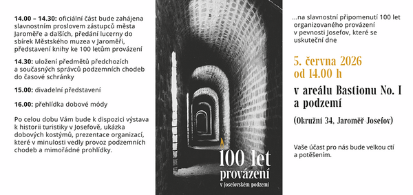 Josefov - 100 let provazeni