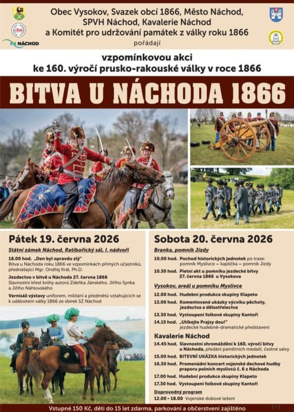 Bitva u Náchoda 1866 – vzpomínková akce 