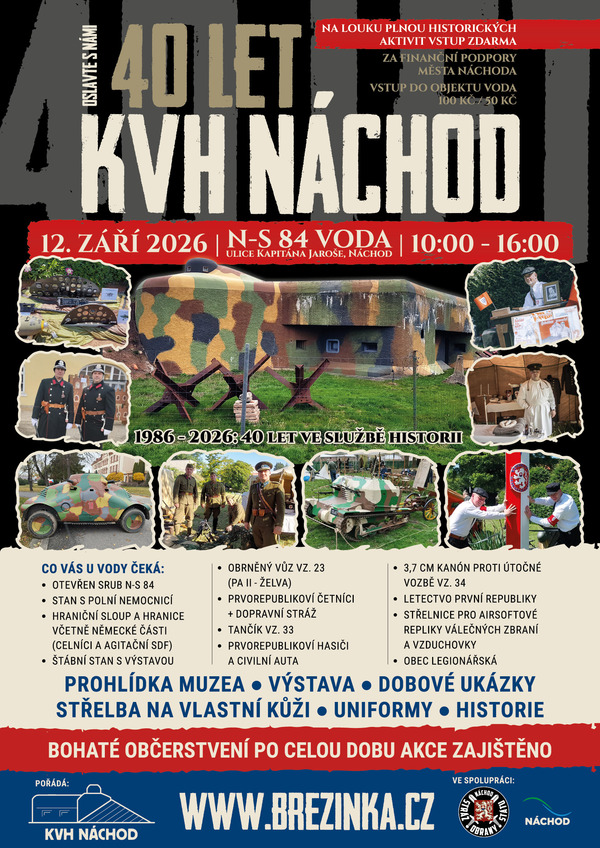 40 let Klubu vojenské historie Náchod