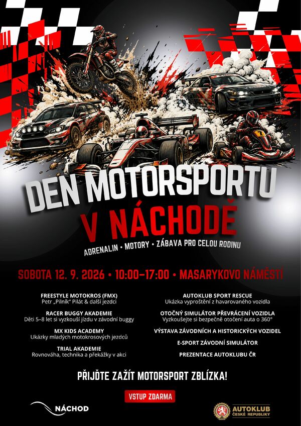 Den motorsportu v Náchodě